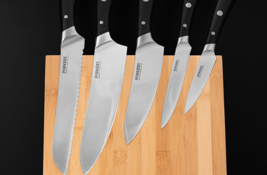 Jedno profesionální broušení zdarma k nožům Porkert Original